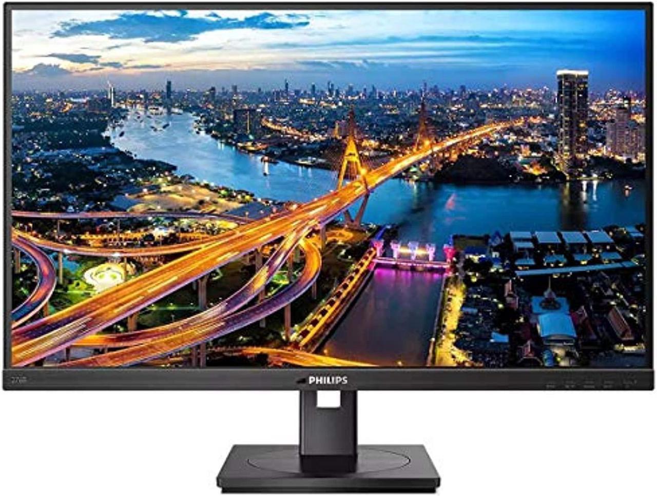 Philips 276B1 27" WQHD 16:9 IPS Monitor with USB Type-C Docking, Textured Black