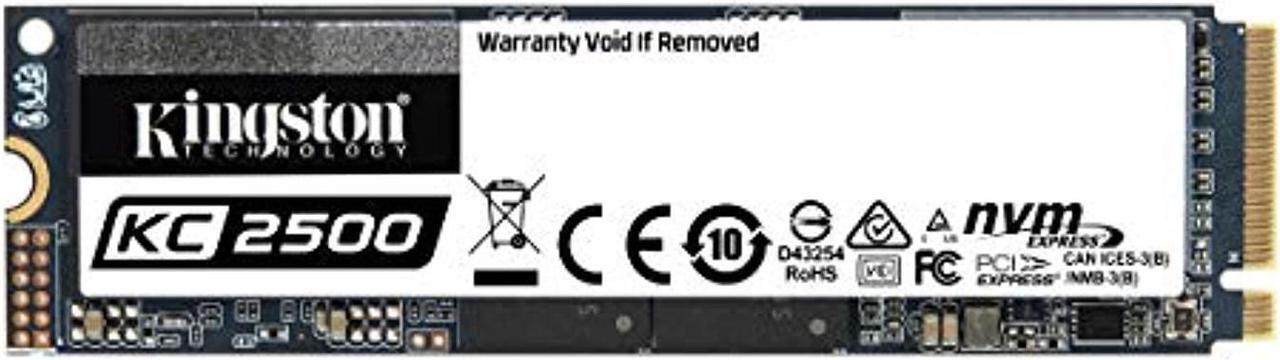 Alt view image 9 of 11 - Kingston KC2500 2TB M.2 2280 PCIe NVME Internal SSD SKC2500M8/2000G