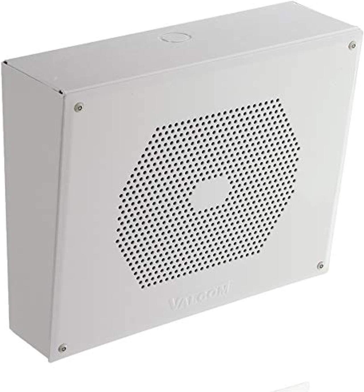 Alt view image 8 of 9 - Valcom - V-9852 - Vandal Resistant 8in. in. Wall Speaker One-Way (includes V-9807)