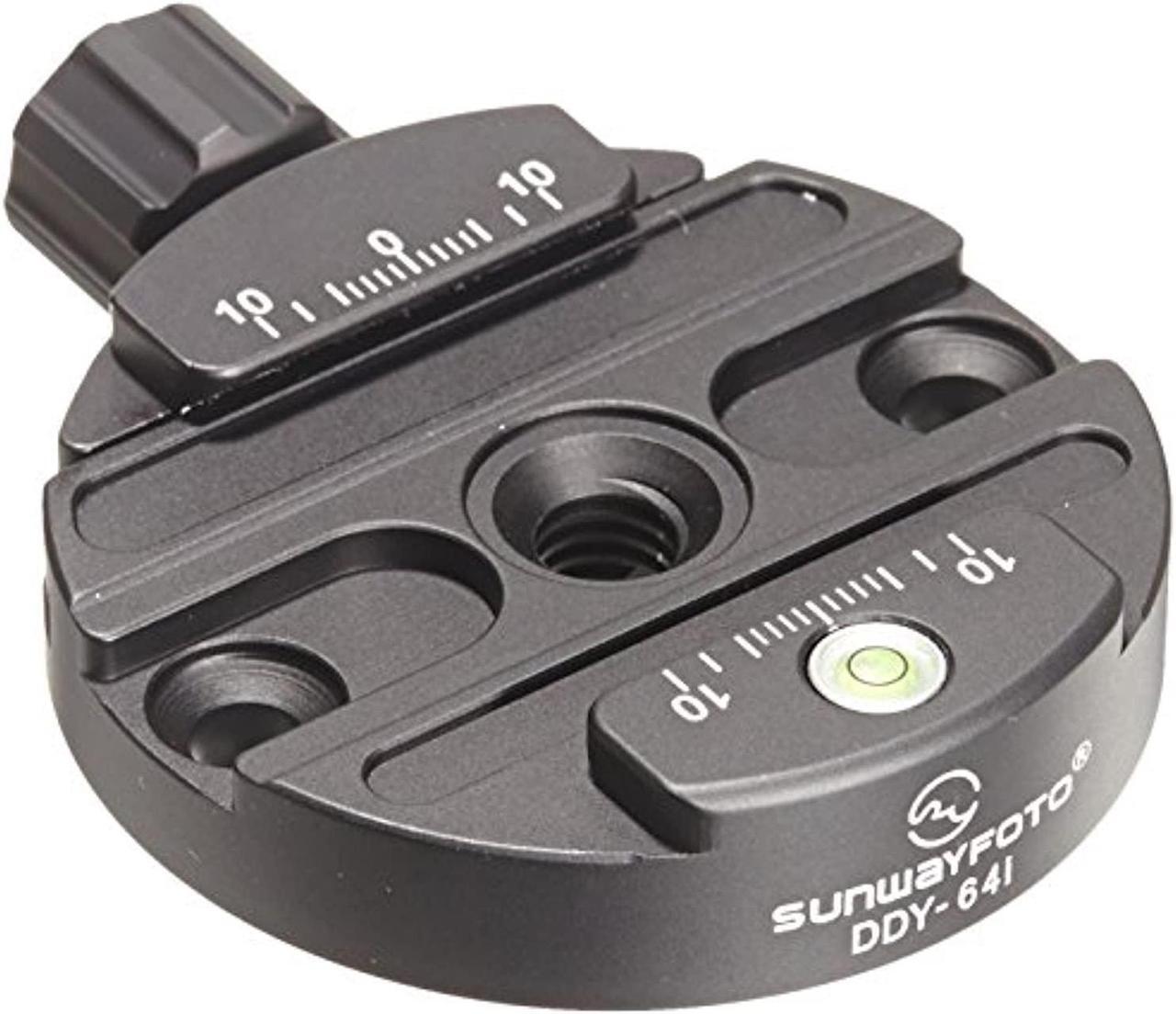 Main image of sunwayfoto ddy 64i quick-release clamp round black
