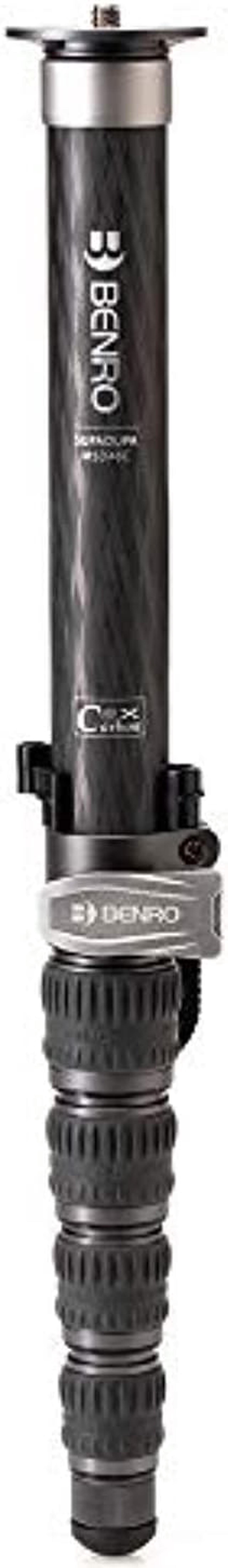 Alt view image 6 of 13 - Benro MSD46C SupaDupa 6-Section Carbon Fiber Monopod, 72" Maximum Height