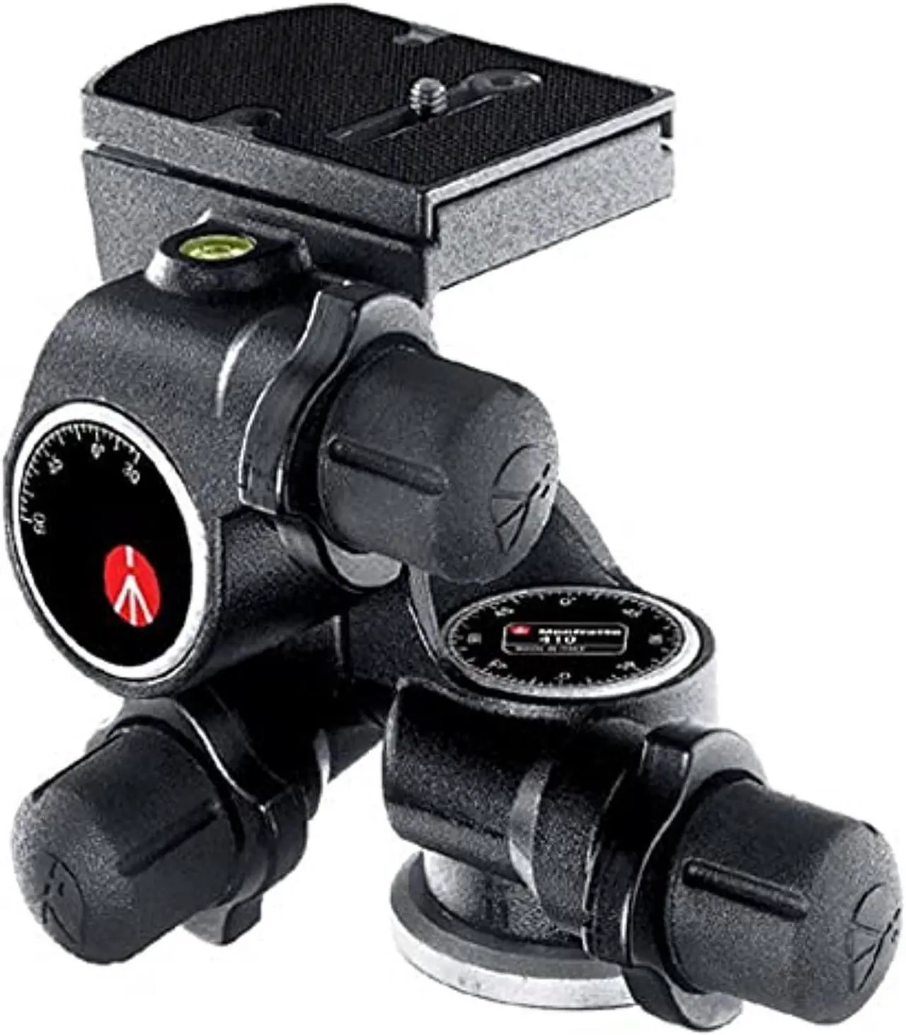 Alt view image 18 of 20 - Manfrotto 410 Junior Geared Head w/RC4 Plate 410