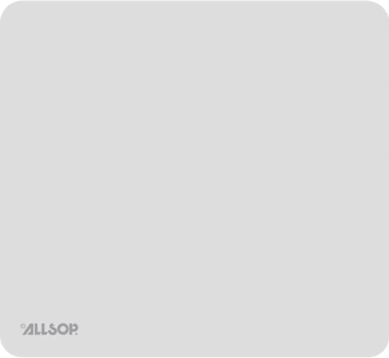 Alt view image 6 of 11 - Allsop Accutrack Slimline Mouse Pad Silver 8 3/4" x 8" 30202