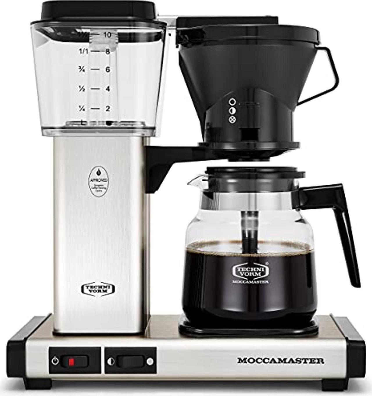 Main image of technivorm 59691 kb coffee brewer, 40 oz, brushed silver