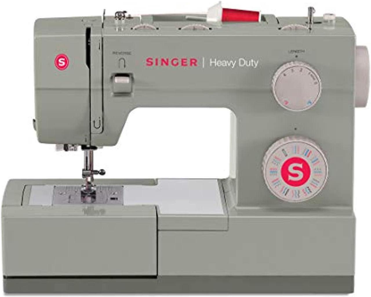 Alt view image 6 of 13 - SINGER Heavy Duty 4452 Sewing Machine with Accessories
