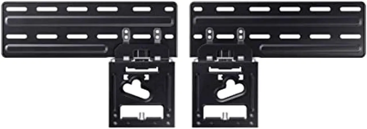 Main image of samsung slim fit tv wall mount, compatible w/ 43- 85 q series, crystal uhd series televisions, easy installation, blends w/ any interior, minimalist look, wmn-b50eb/za, 2022, black