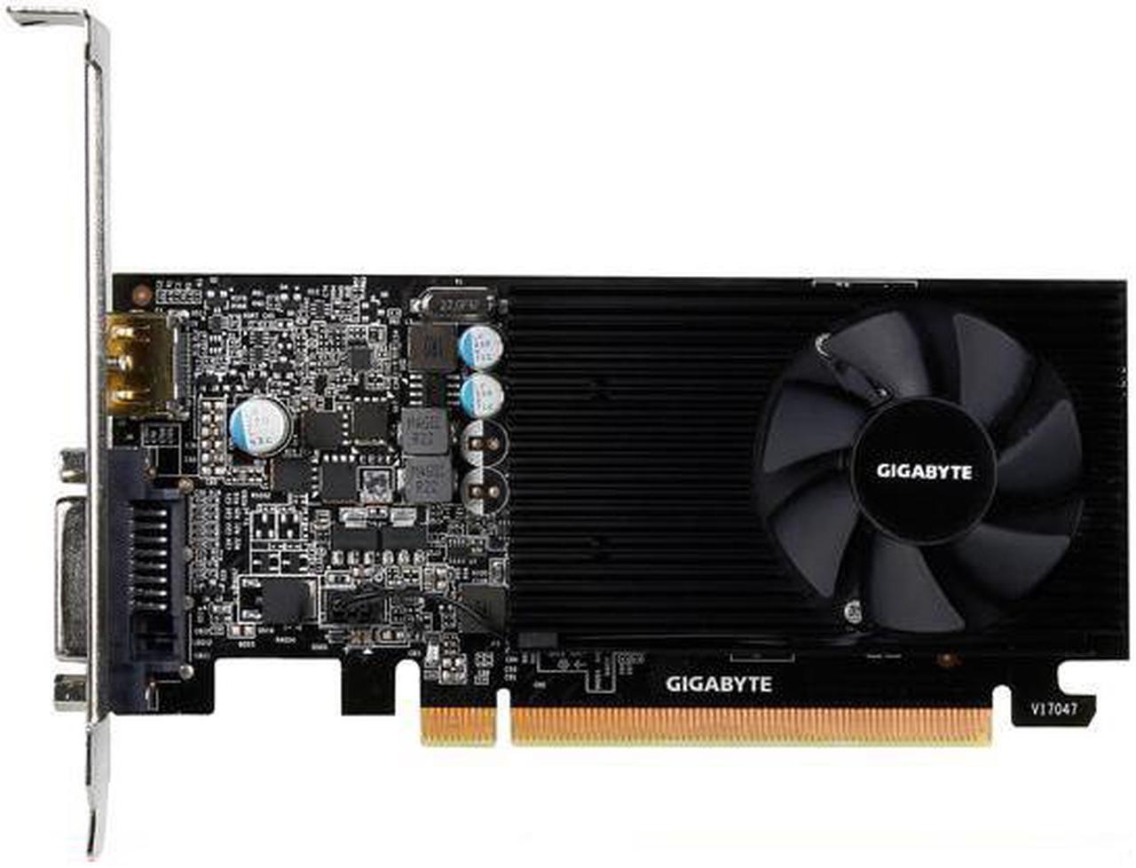 GIGABYTE GeForce GT 1030 Low Profile 2GB, GV-N1030D5-2GL