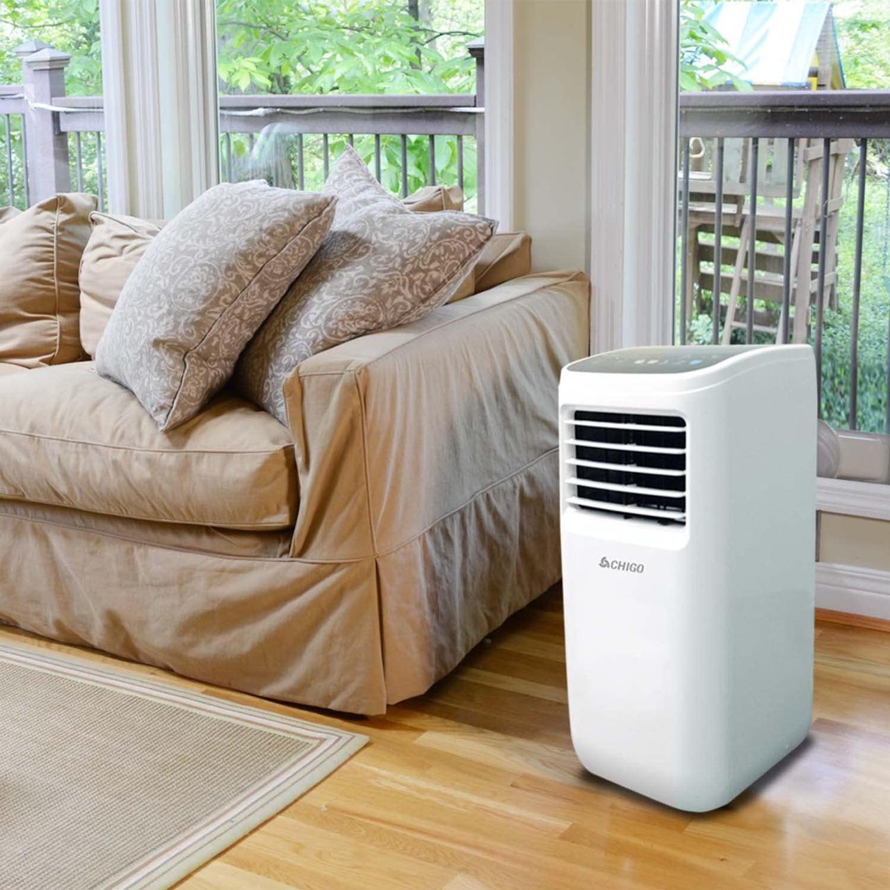Alt view image 6 of 6 - Chigo PCR-08-01 8,000 Cooling Capacity (BTU) Portable Air Conditioner
