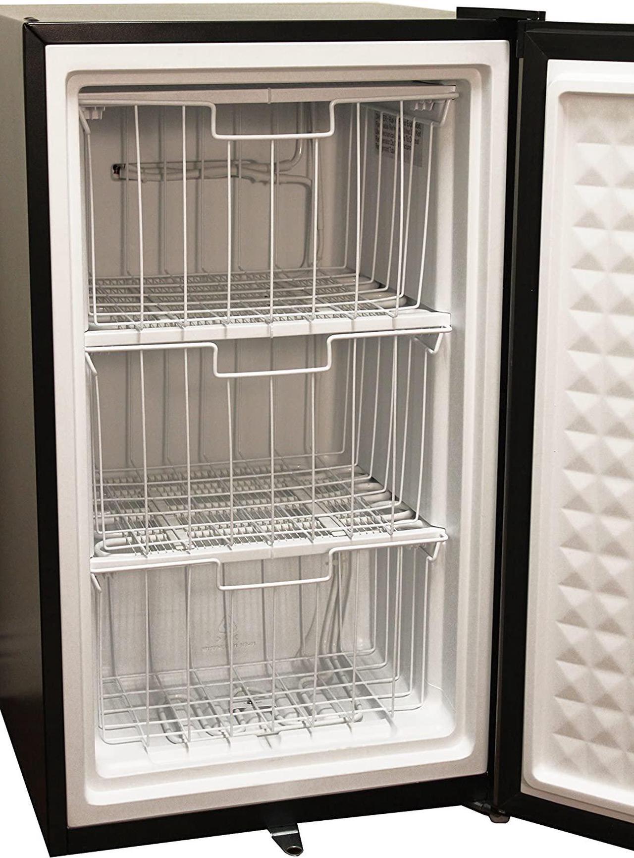 Alt view image 3 of 6 - Sunpentown 3.0 cu.ft. Upright Freezer with Energy Star, Stainless Steel UF-304SS