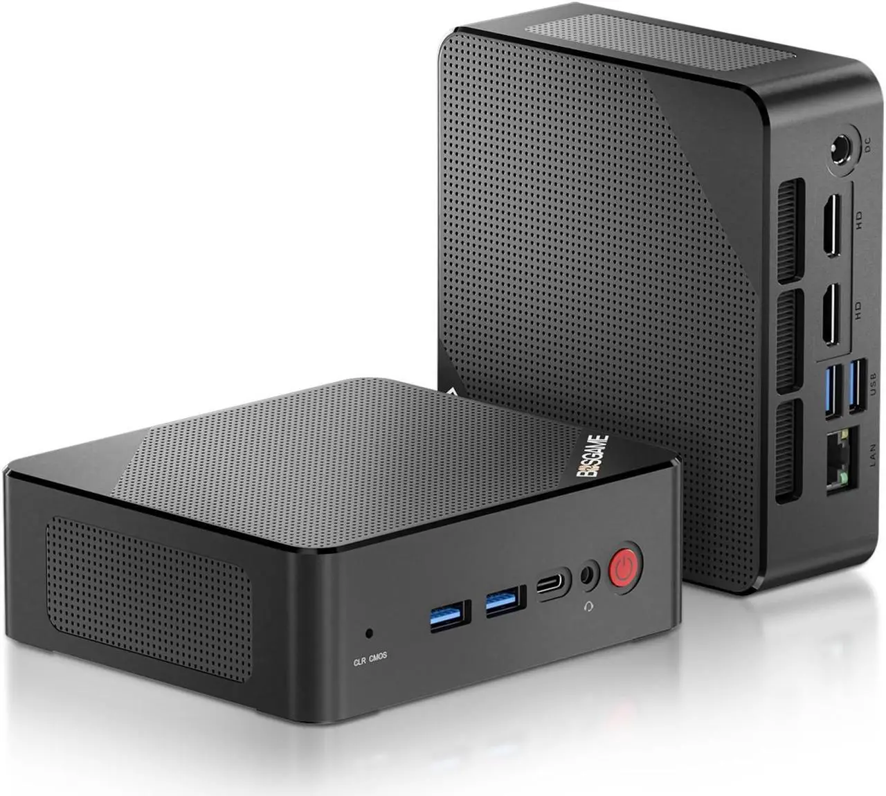 Main image of Ryzen Mini PC Windows 11 Pro, AMD Ryzen 7 5700U 32GB RAM 512 M.2 SSD Micro Computers, Mini Gaming PC 4K Triple Display/Dual HDMI/WiFi 6/Gaming/Office/Home