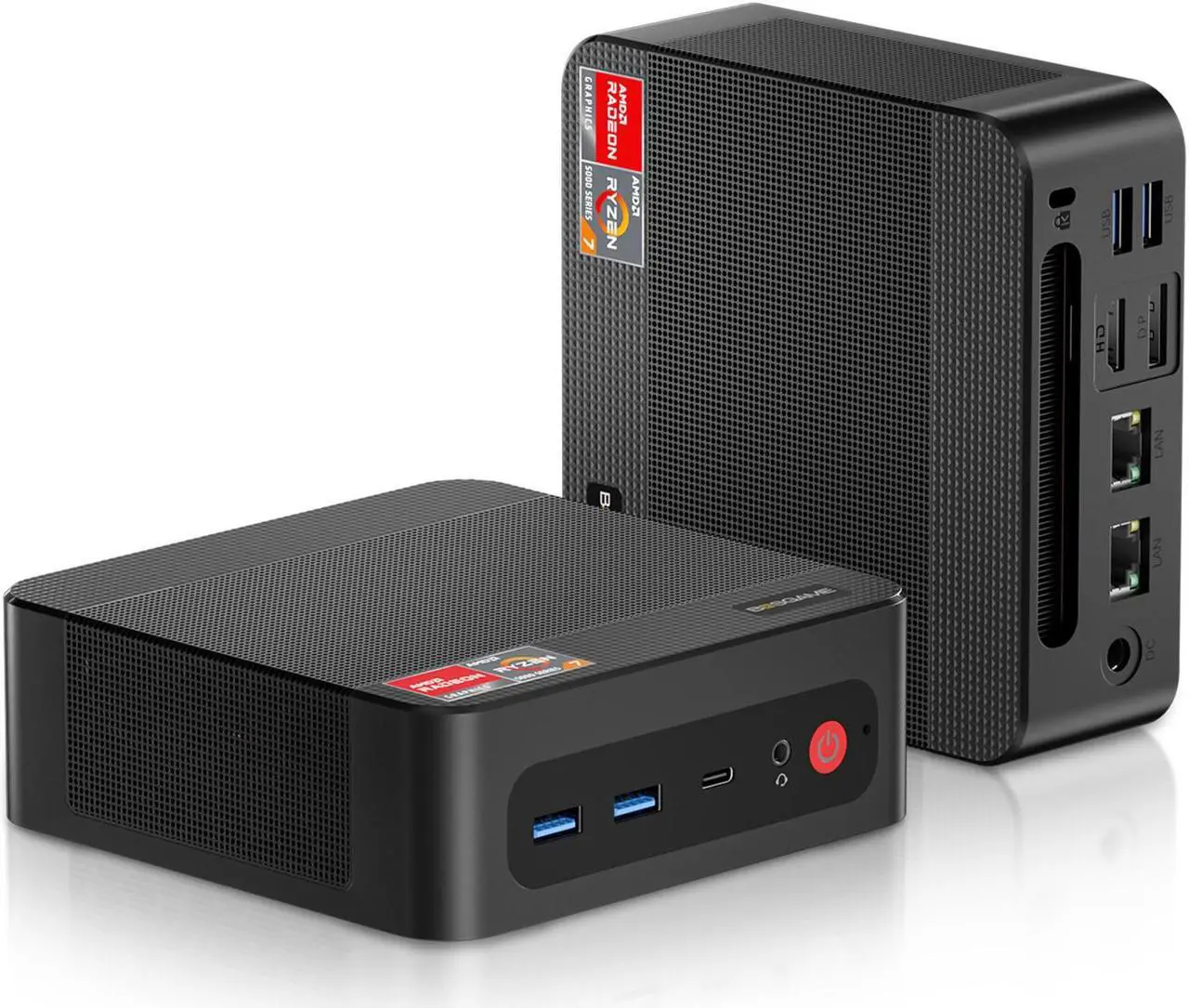 Main image of BOSGAME P3 Mini PC Gaming,AMD Ryzen 9 6900HX 32GB DDR5 RAM 1TB PCIe4.0 SSD Micro Computer,Radeon 680M,Dual 2.5Gbps LAN/USB4/WiFi6E for Home Office Gamer
