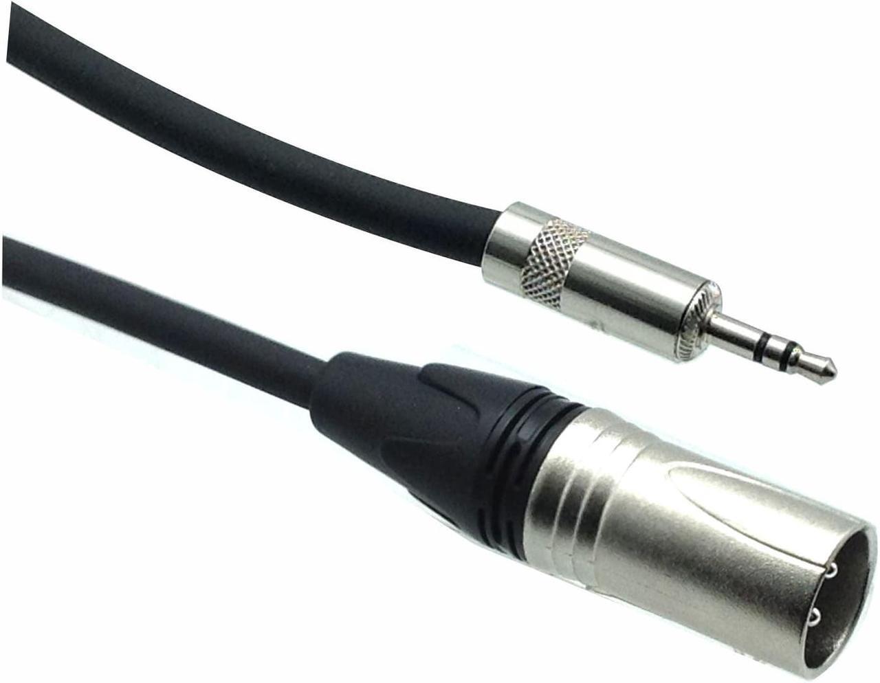Main image of 3.5mm Male to XLR Male Balanced Microphone Cable