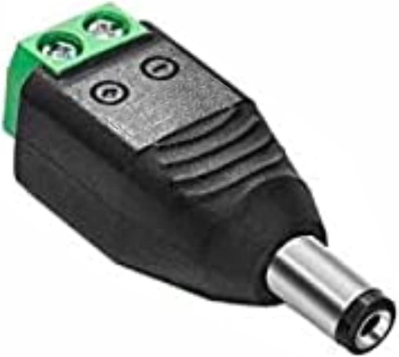 Main image of 2.5mm DC Power Male to Screw Terminal Adapter