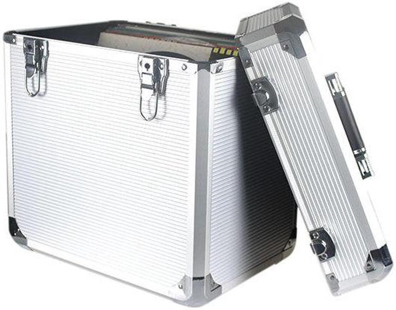 Alt view image 3 of 6 - Aluminum Vinyl Disc LP Record Storage Case