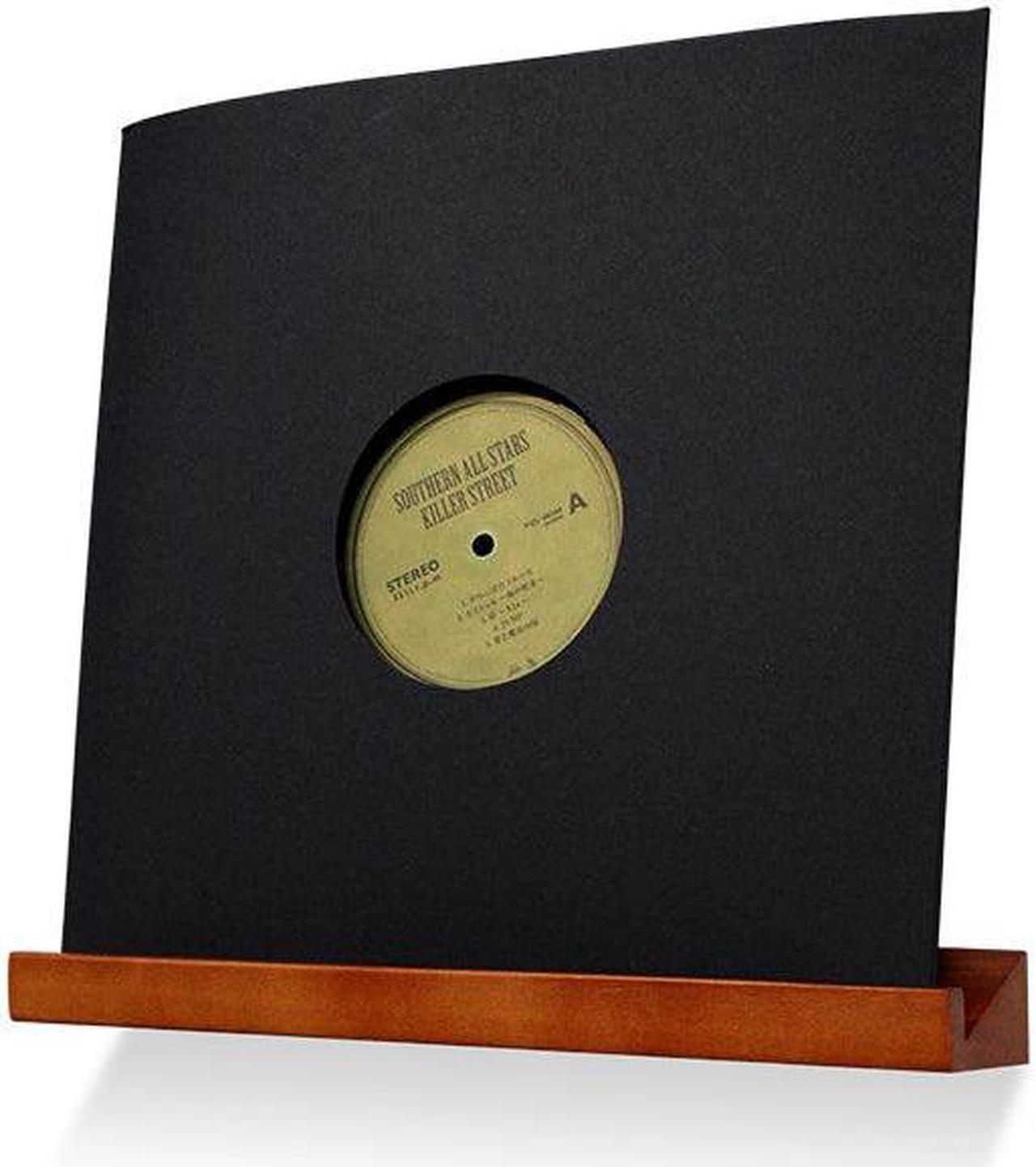 Alt view image 2 of 3 - Wooden Vinyl Disc LP Record Hanger Display