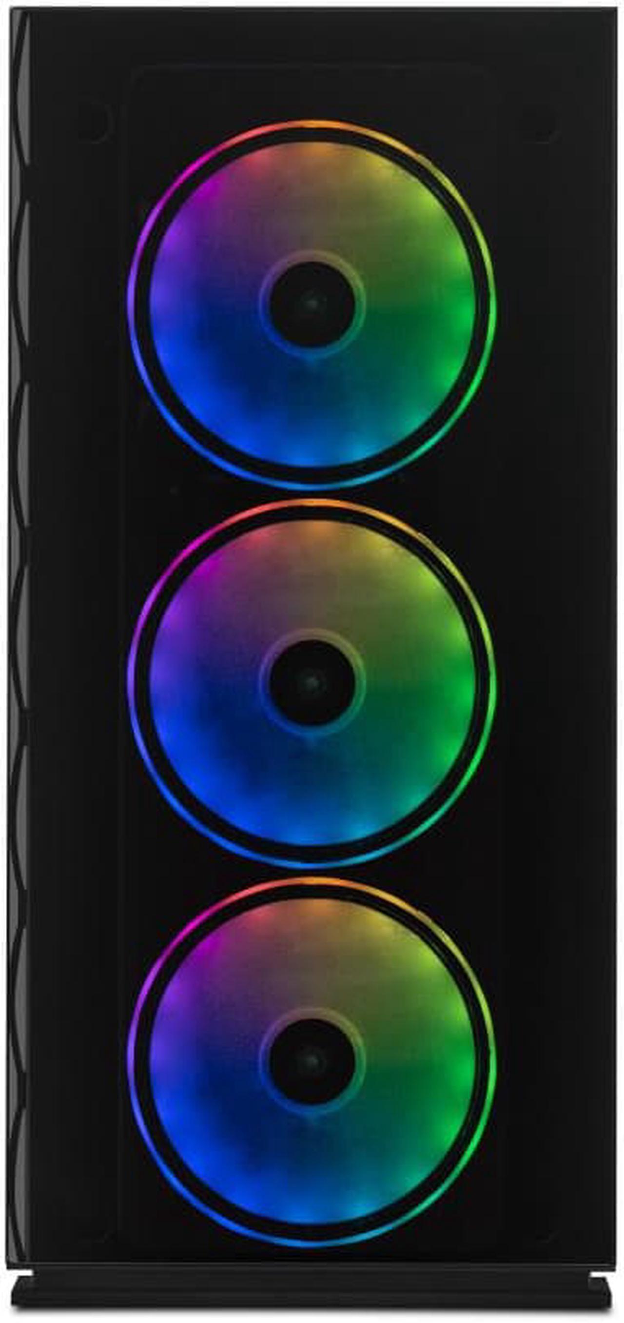 Alt view image 5 of 6 - YEYIAN YARI Gaming PC Desktop INTEL Core i7 13700F, RTX 4070, 1TB NVMe SSD, 16GB DDR4 3200, 650W Gold PSU, 240mm AIO, AC Wi-Fi, Window 11 64bit- YPI-YA37F0B-4701U