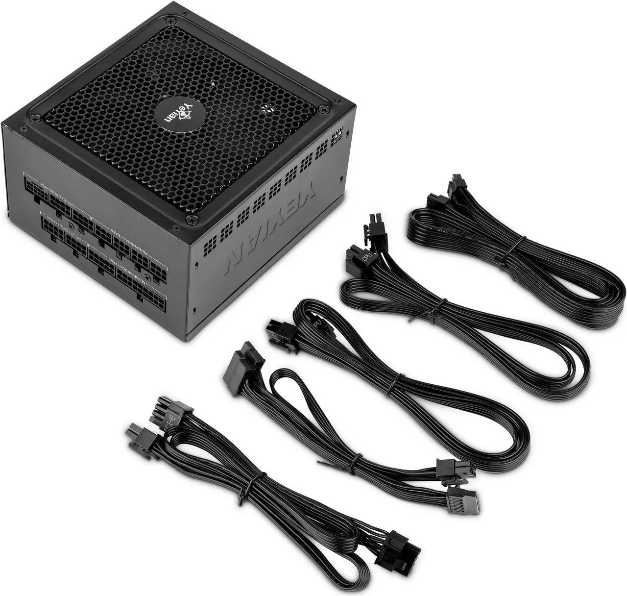 Alt view image 3 of 8 - YEYIAN Gaming Power Supply PCIE 5.0 Pegasus 1000W 80+ Platinum Certified YFP-1K031-01, 4080 4090 ATX 3.0 Compatible - Nichicon High Quality Japanese capacitor - Low Noise