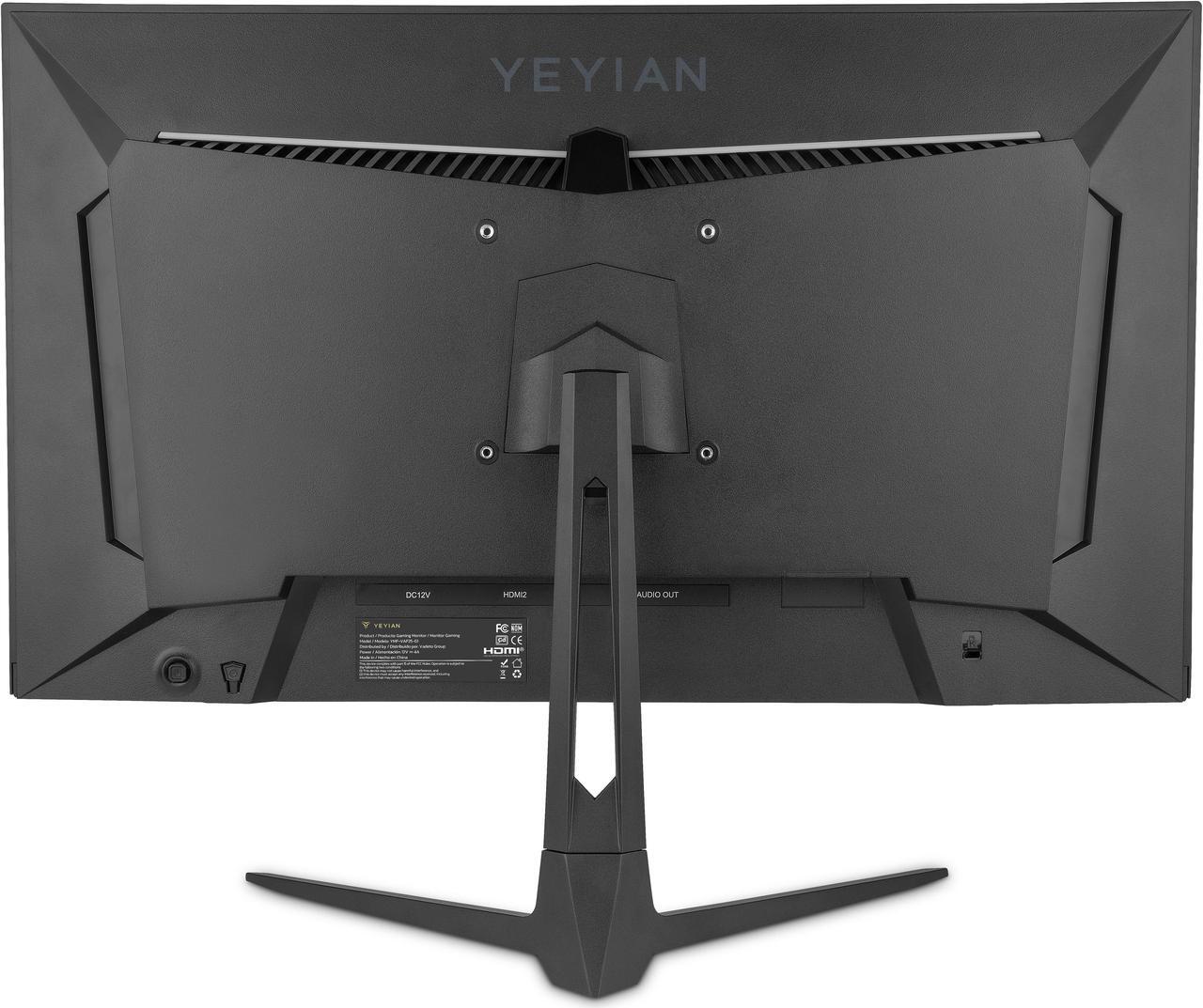 Alt view image 2 of 7 - YEYIAN Gaming 25" 1080P Monitor (YMF-VAF25-G1) Flat 24.5" - Full HD, IPS, 240Hz, Ratio 16:9 1ms, FreeSync Premium, Shadow Boost, VESA Mountable, DisplayPort, HDMI