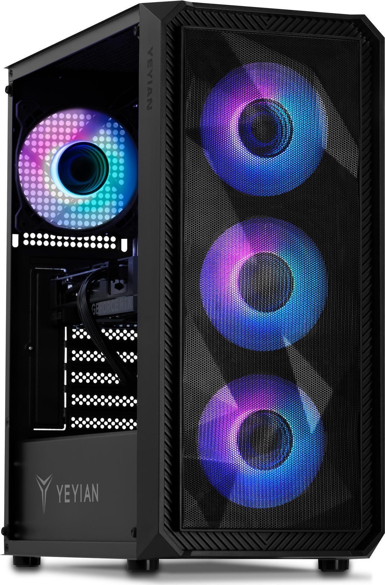 Alt view image 2 of 7 - YEYIAN Gaming Tanto RYZEN 7 9700X NVIDIA RTX 5070 32GB DDR5 6000MHz RGB RAM 2TB SSD NVMe 750W PSU Windows 11 Home -YPA-TA970XC-5701B