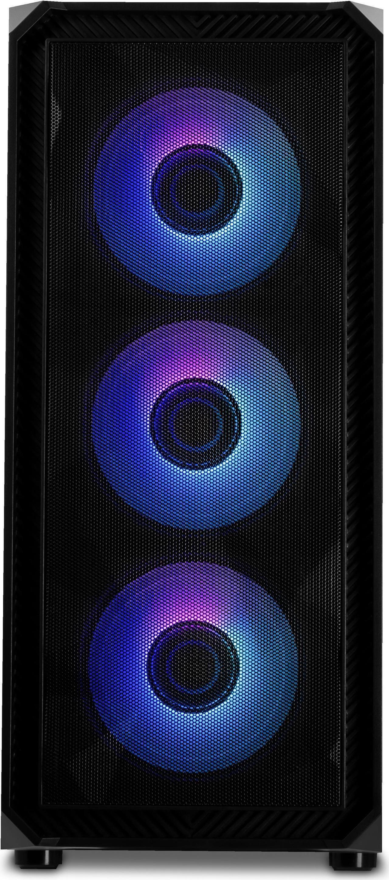 Alt view image 4 of 7 - YEYIAN Gaming Tanto RYZEN 7 9700X NVIDIA RTX 5070 32GB DDR5 6000MHz RGB RAM 2TB SSD NVMe 750W PSU Windows 11 Home -YPA-TA970XC-5701B