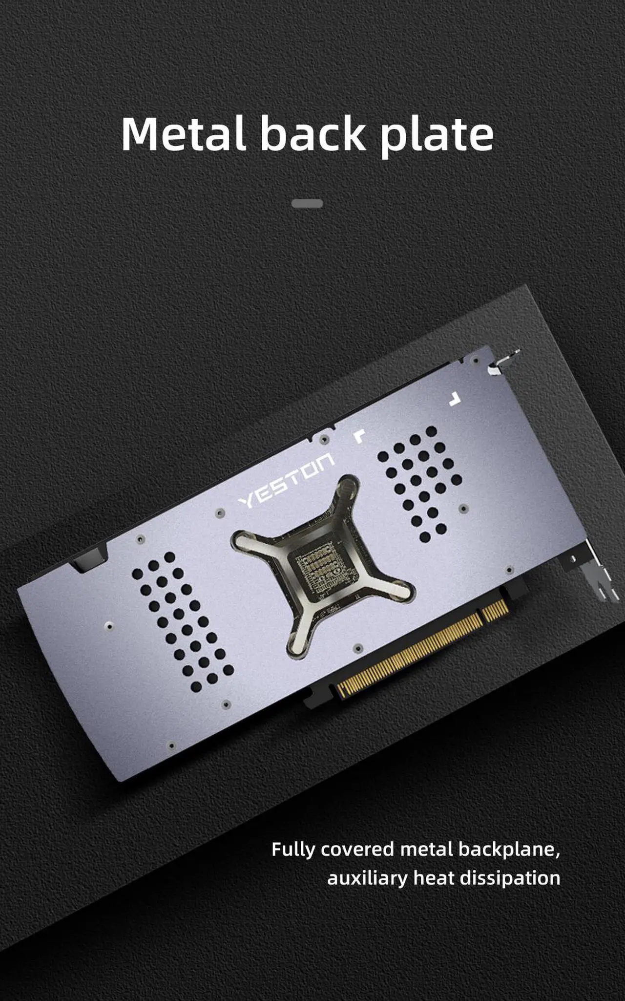 Alt view image 3 of 7 - Yeston Radeon RX 6600 XT 8GB D6 GDDR6 128bit 7nm video cards Desktop computer PC Video Graphics Cards support PCI-Express 4.0 3*DP+1*HDMI-compatible  graphics card