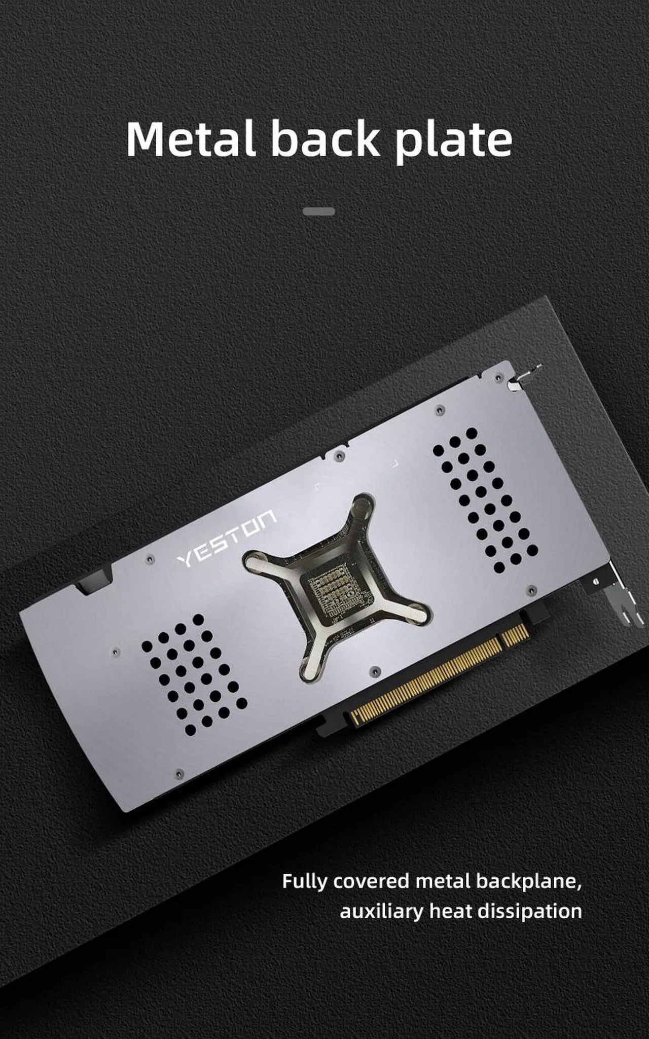 Alt view image 5 of 7 - Yeston Radeon RX 6600 8GB D6 GDDR6 128bit 7nm Desktop computer PC Video Graphics Cards support PCI-Express 4.0 video cards 3*DP+1*HDMI-compatible  graphics card