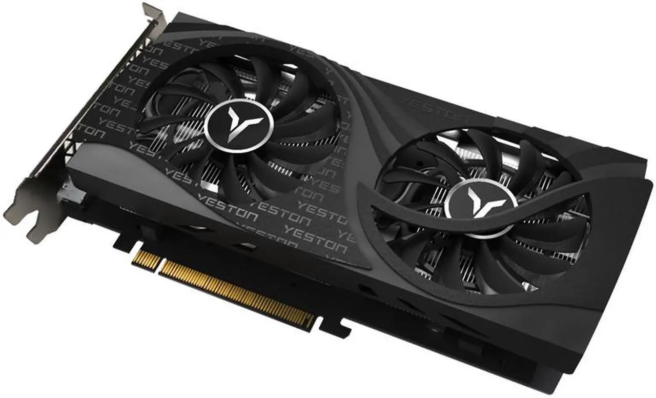 Alt view image 4 of 5 - Yeston RTX 3060 12GB GDDR6 LHR Graphics cards Nvidia pci express x16 4.0 video cards Desktop computer PC video gaming graphics card
