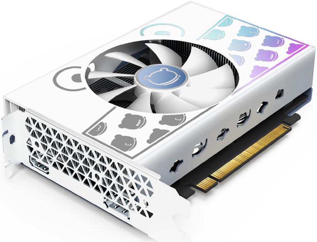 Alt view image 2 of 5 - Yeston Radeon RX 6500 XT 4GB D6 GDDR6 6nm video cards Desktop computer PC Video Graphics Cards support PCI-Express 4.0 1*DP+1*HDMI-compatible  graphics card