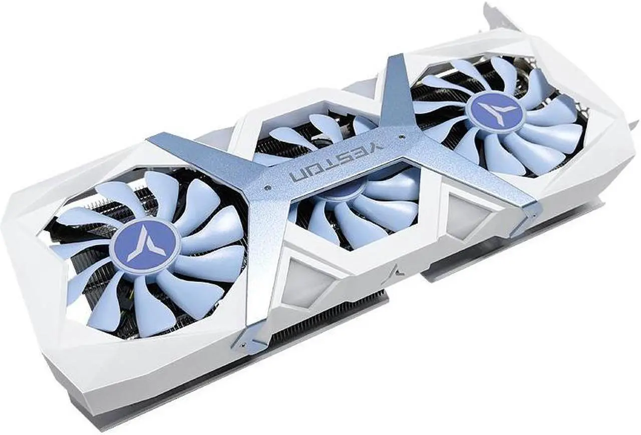 Alt view image 5 of 7 - Yeston Sakura GeForce RTX 4060 Ti 8GB GDDR6 PCI Express 4.0 Video Card HDMI 2.1*1 + DP1.4a*3 video cards Desktop computer PC video gaming graphics card