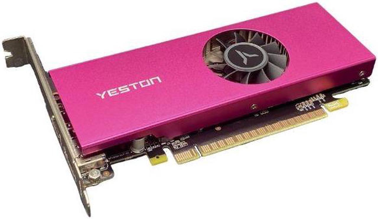 Alt view image 4 of 7 - Yeston GeForce RTX 3050 6GB GDDR6 LP Graphics cards pci express 3.0 video cards Desktop computer PC video gaming graphics card RTX3050 - 6GD6 LP