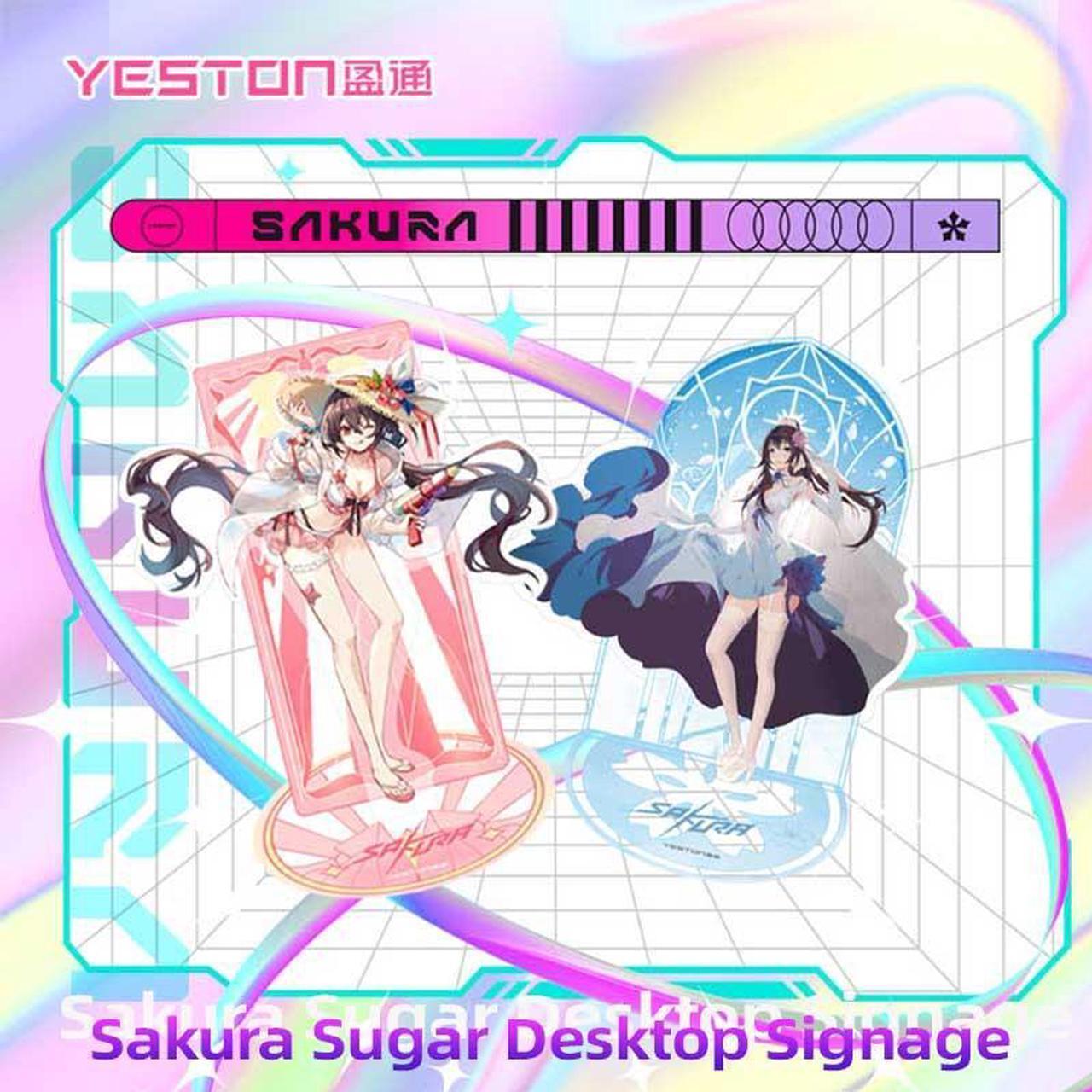 Alt view image 3 of 5 - Yeston Sakura Sugar Desktop Signage