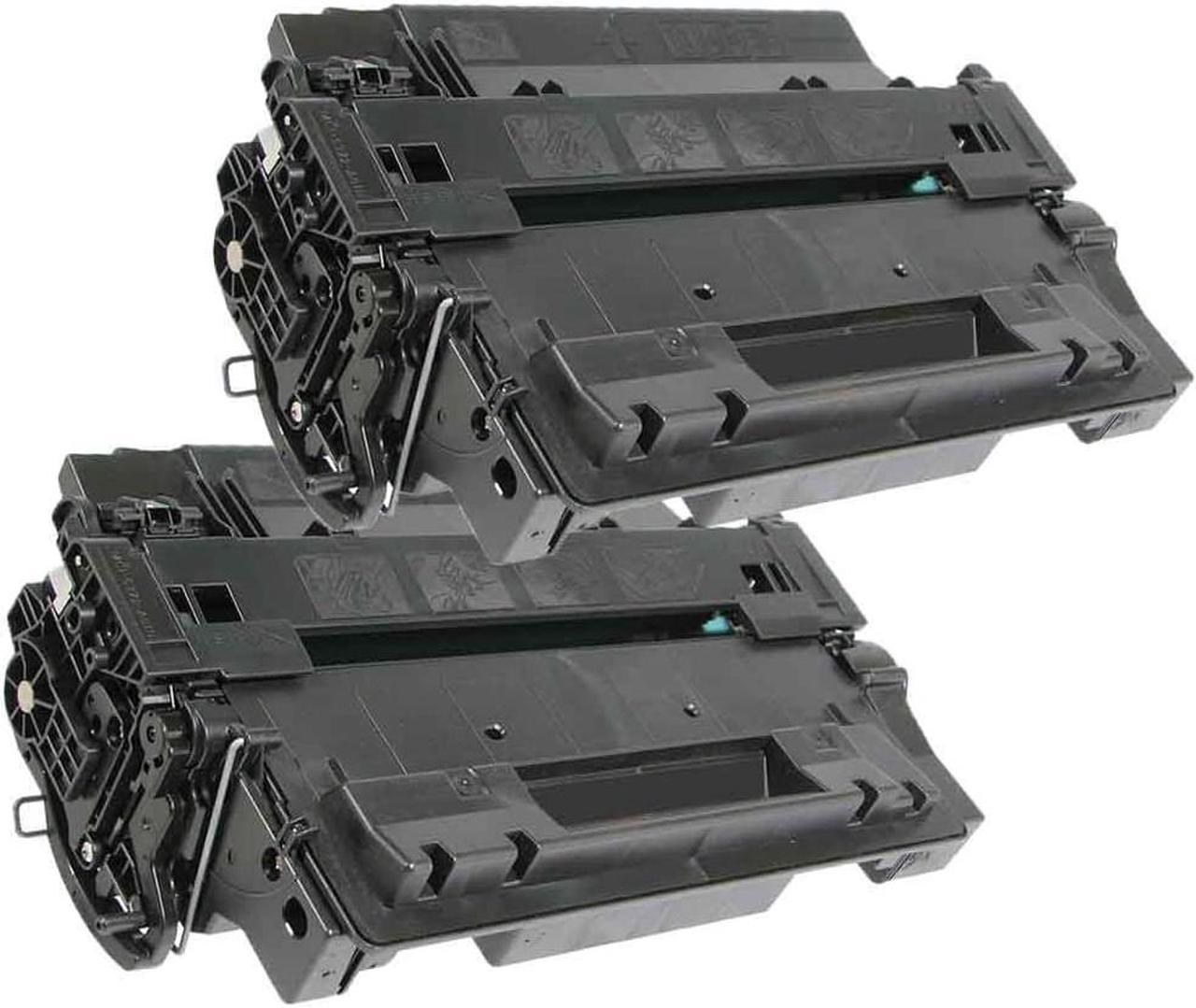 2 Inkfirst® Compatible Toner Cartridges Replacement for HP CE255X 55X LaserJet Pro P3010 M521dn Enterprise 500 M525dn