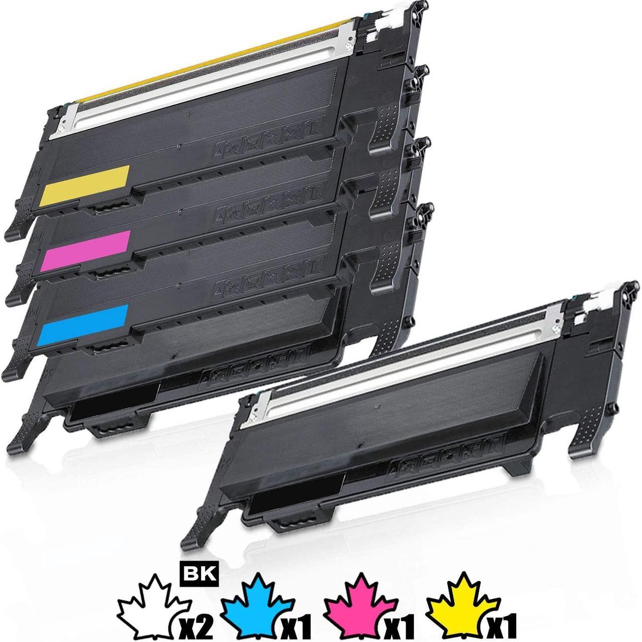 5 Inkfirst® Compatible Toner Cartridges 407S Replacement for Samsung CLP320 CLX-3185 CLX-3185FNCLX-3185N CLP-325