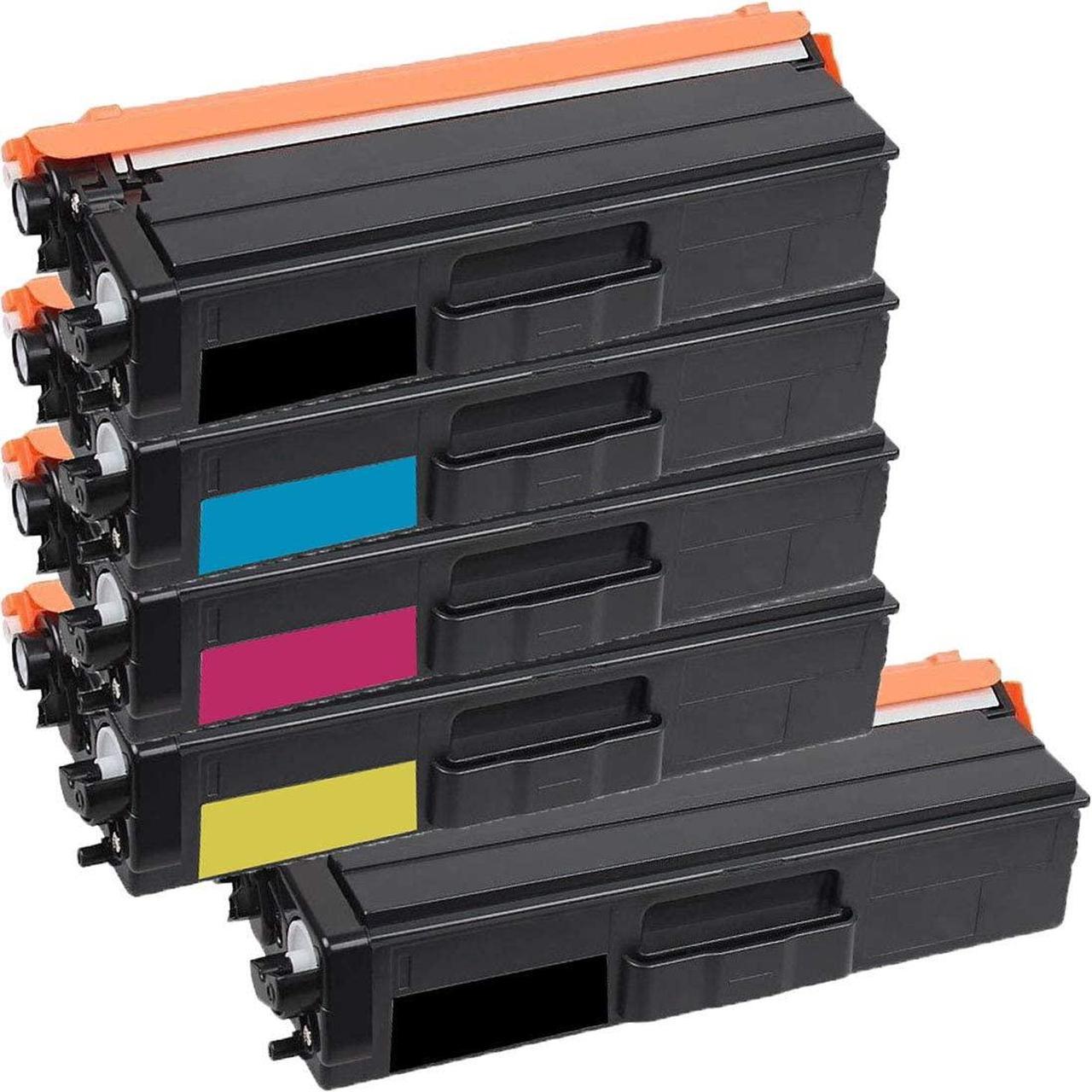 5 Inkfirst® Compatible Toner Cartridges Replacement for Brother TN433 TN-433 HL-L8260CDW HL-L8360CDW  MFC-L8610CDW MFC-L8900