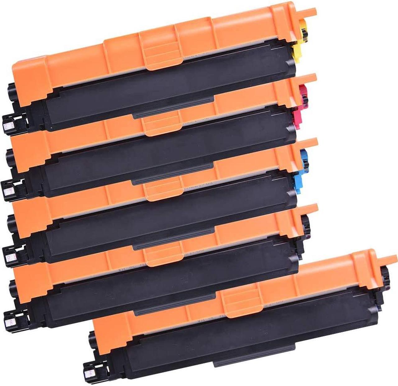 5 Inkfirst Compatible Toner Cartridges TN227 [WITH CHIP] Replacement for Brother TN227 TN-227 High Yield 1 Set + 1 Bk