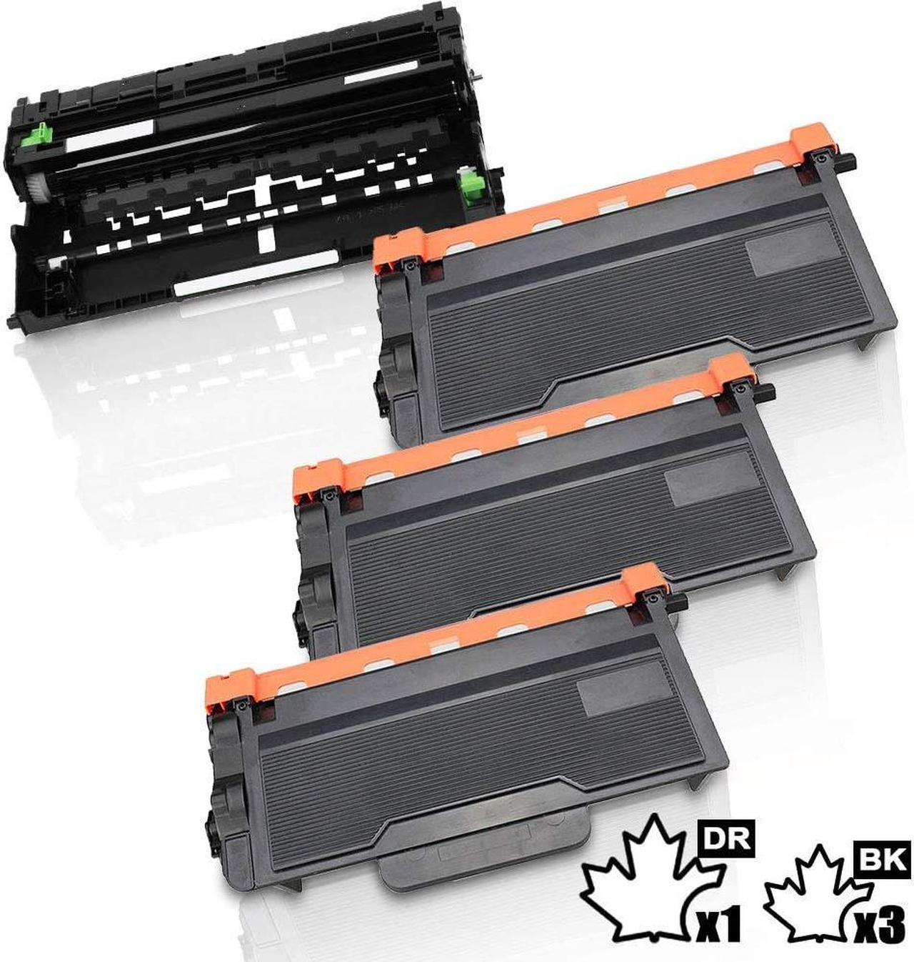 4PK Inkfirst® High Yield Compatible Toner Cartridge & Drum Unit TN850 DR820 Replacement for Brother TN-850 DR-820 MFC-L5700