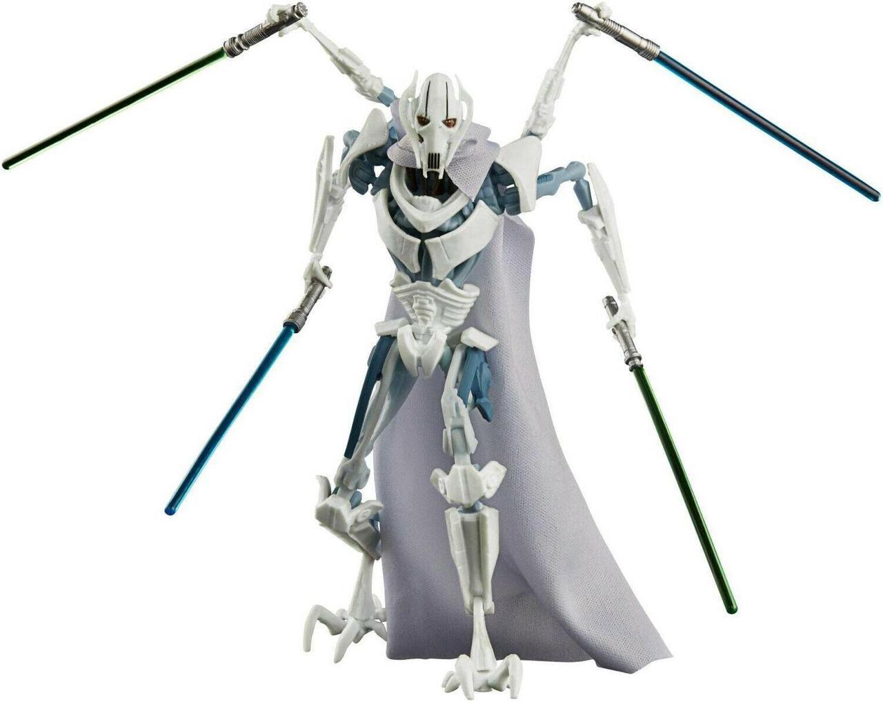Alt view image 3 of 6 - HASBRO STAR WARS BLACK SERIES CLONE WARS GENERAL GRIEVOUS 6" ACTION FIGURE EXCLUSIVE