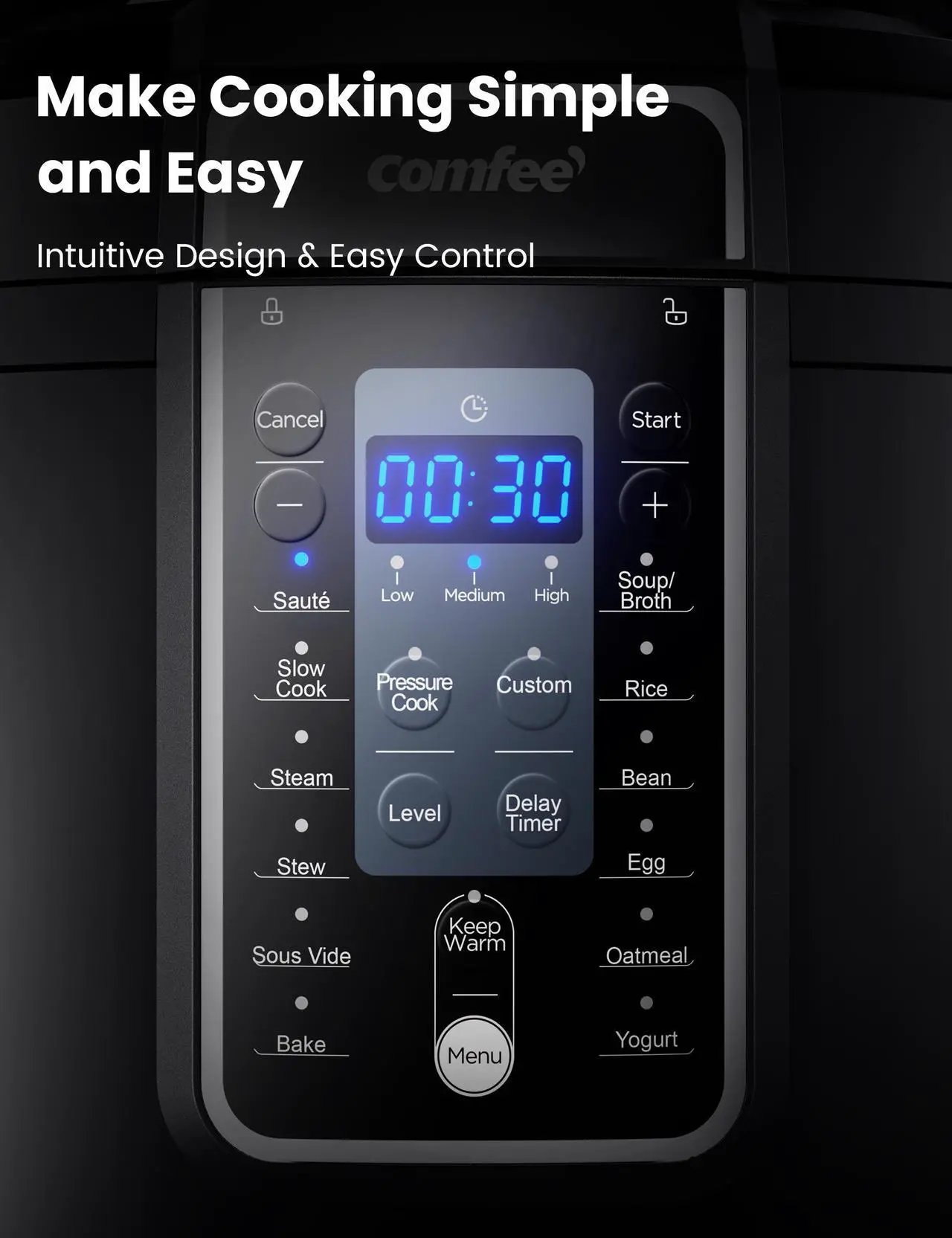 COMFEE' Pressure Cooker - Thumbnail 4