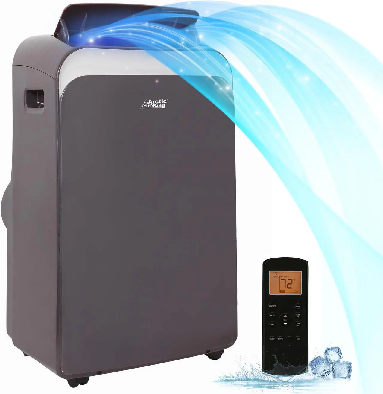 Arctic King 12,000 BTU Portable Air Conditioner, Cools up to 550 Sq.Ft