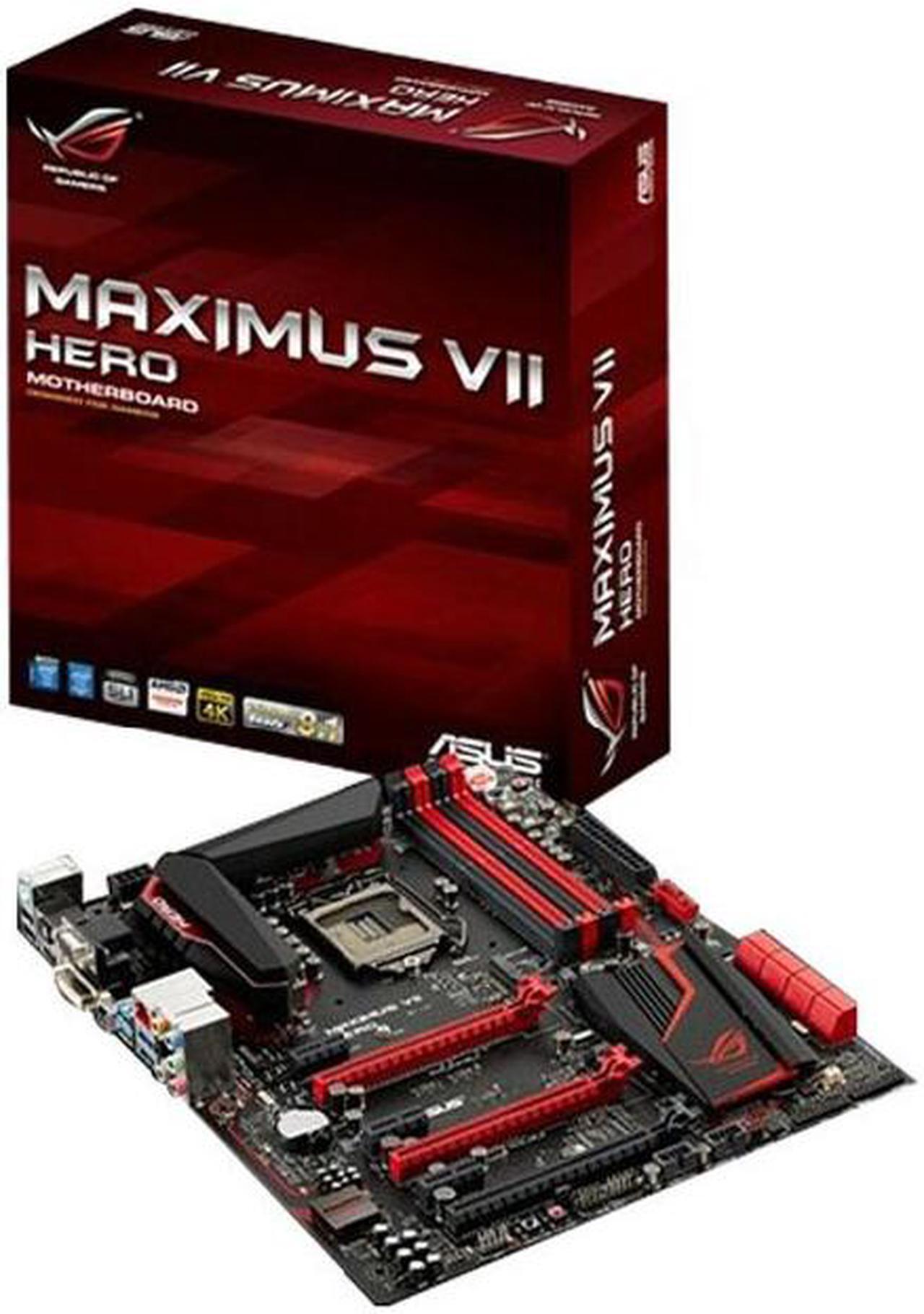 Alt view image 6 of 6 - ASUS MAXIMUS VI HERO LGA 1150 Intel Z87 HDMI SATA 6Gb/s USB 3.0 ATX Intel Motherboard