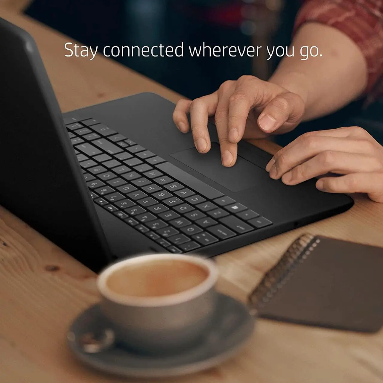 Alt view image 5 of 7 - 2021 HP Notebook 15 Laptop, 15.6" Full HD Screen, Intel Celeron N4020 Processor, 16GB DDR4 Memory, 1TB SSD, Webcam, Type-C, RJ-45, HDMI, Windows 10 Home, Black