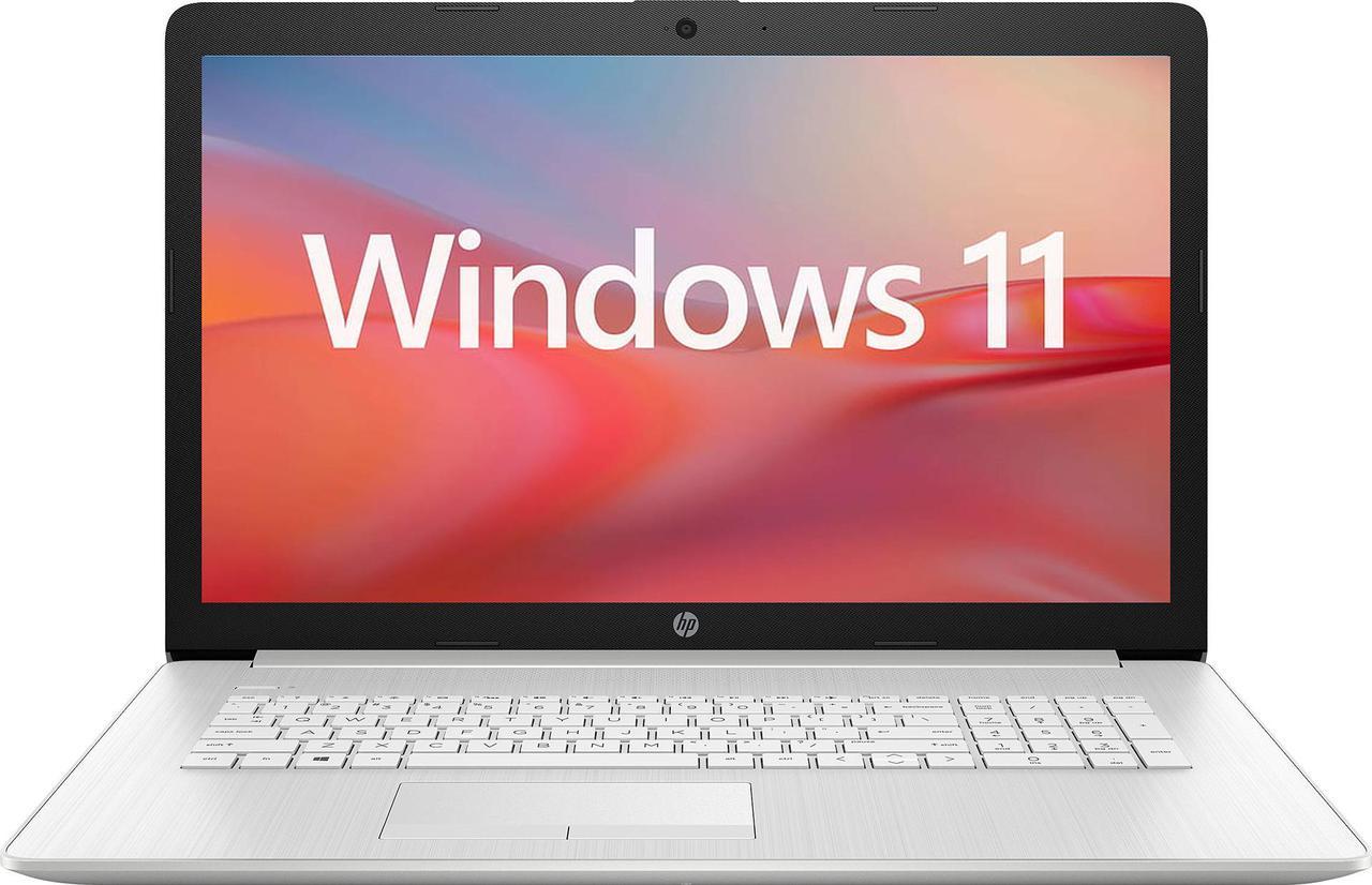 Newest HP Laptop, 17.3" HD+ Non-Touch Display, 11th Gen Intel Core i3-1115G4 Processor, 16GB RAM, 512GB PCIe NVMe SSD, Webcam, Bluetooth, Wireless-AC, HDMI, USB-A 3.0, RJ-45, Windows 11 Home, Silver