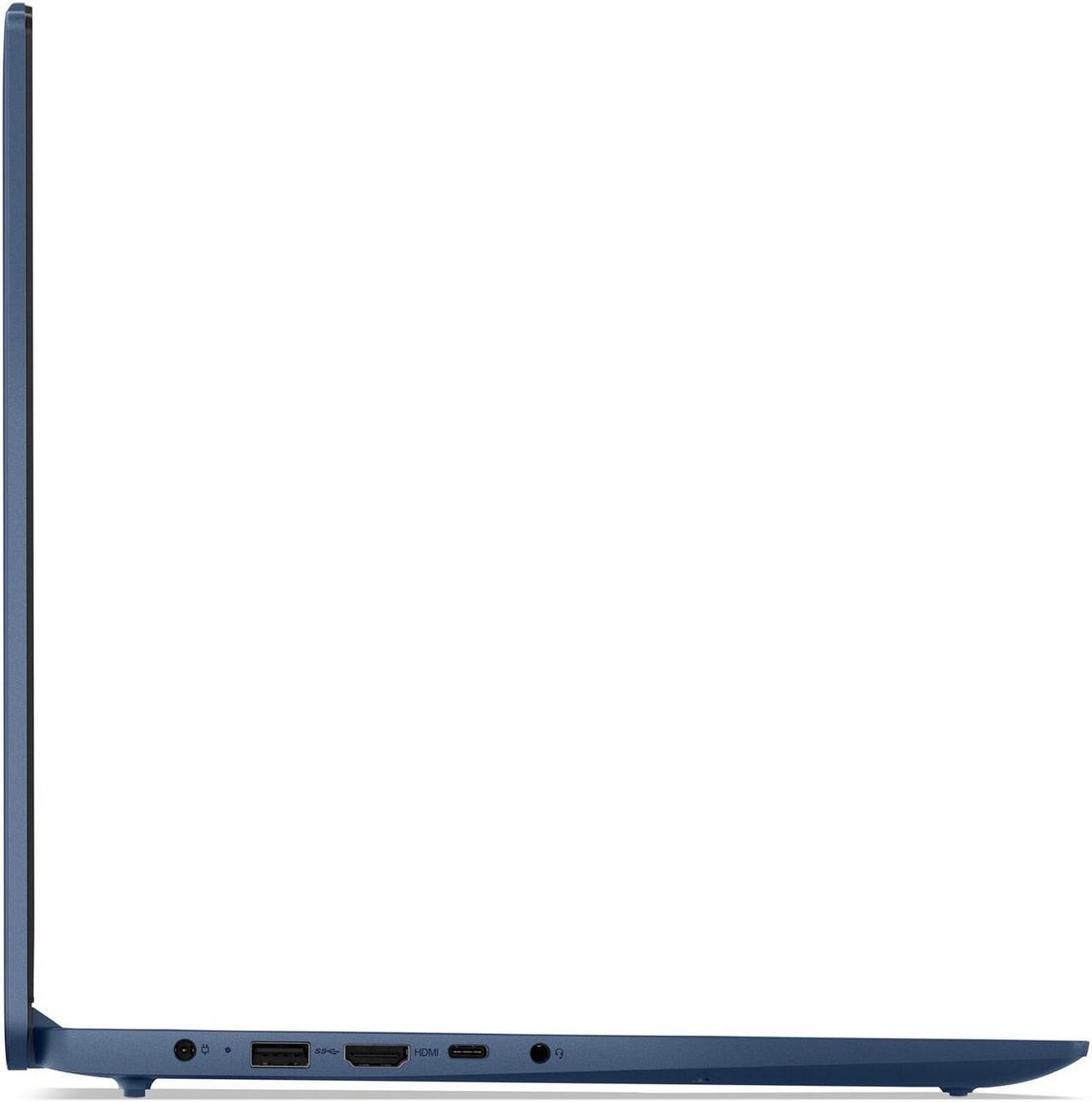 Alt view image 4 of 7 - Lenovo IdeaPad 3 Laptop, 15.6" FHD Touchscreen, Intel Core i5-1155G7, 24GB RAM, 512GB SSD, Webcam, HDMI, Wi-Fi 6, Windows 11 Home, Blue