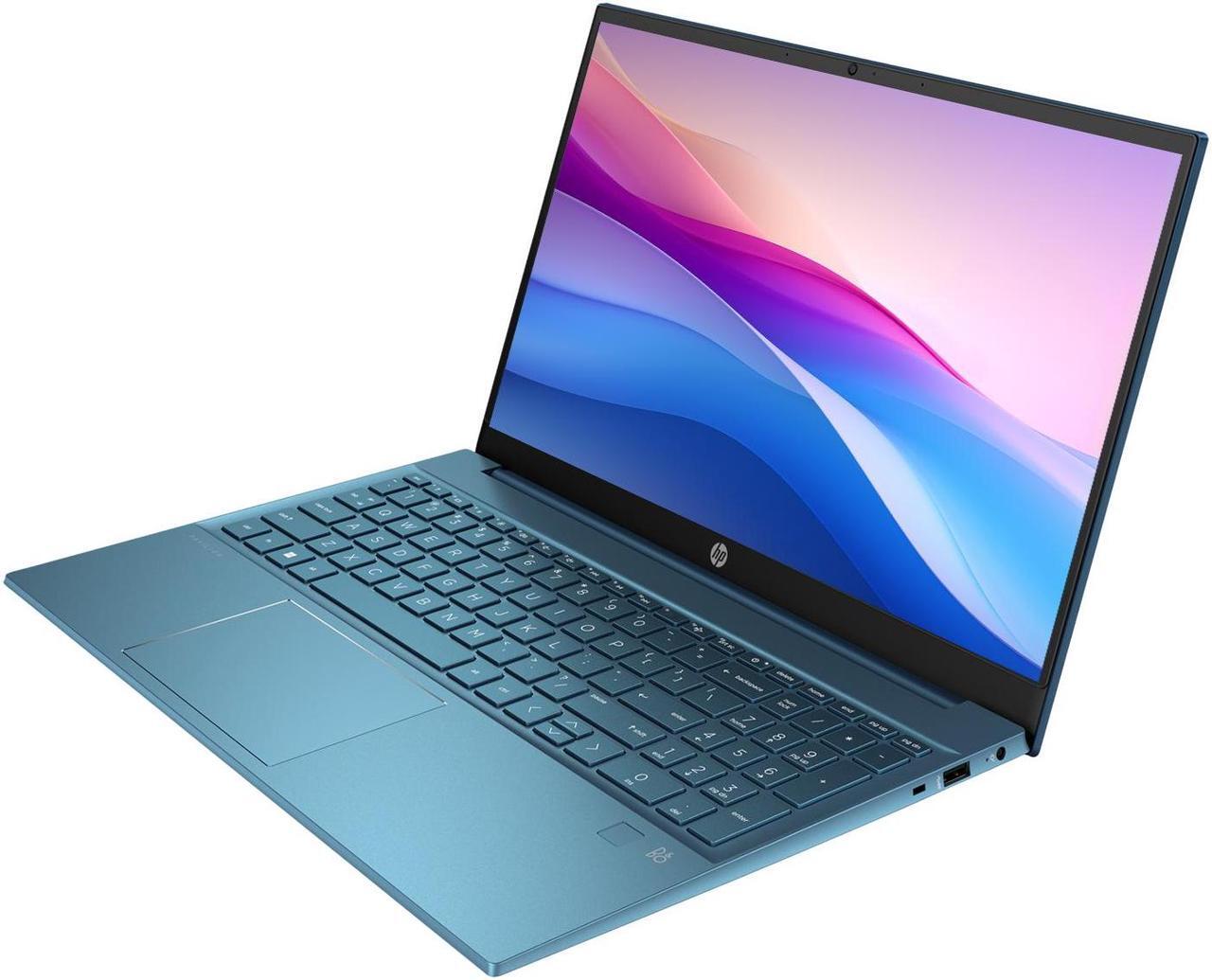 Alt view image 2 of 7 - HP Pavilion 15t-eg300 Laptop, 15.6" FHD Touchscreen Display, Intel Core i7-1355U Processor, 64GB RAM, 4TB SSD, Webcam, FP Reader, HDMI, Wi-Fi 6, Windows 11 Home, Forest Teal