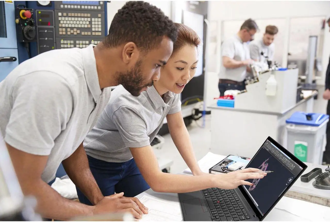 Alt view image 5 of 7 - Lenovo ThinkPad P14s Gen 3 Mobile Workstation, 14" FHD+ Touchscreen, Intel i7-1260P, 16GB RAM, 2TB SSD, IR Camera, HDMI, Backlit Keyboard, Fingerprint Reader, Wi-Fi 6, Winodws 11 Pro