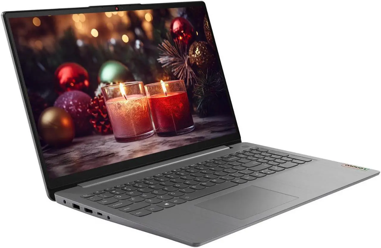 Alt view image 2 of 6 - Lenovo IdeaPad 3 Laptop, 15.6" FHD Touchscreen, Intel Core i3-1115G4, 12GB RAM, 1TB SSD, SD Card Reader, HDMI, Webcam, Wi-Fi 6, Windows 11 Home, Grey