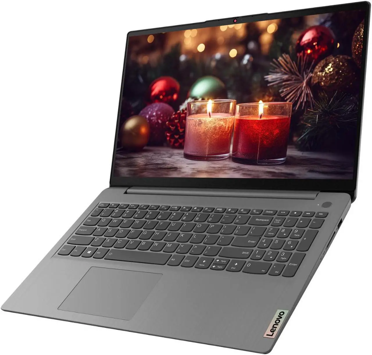 Alt view image 3 of 6 - Lenovo IdeaPad 3 Laptop, 15.6" FHD Touchscreen, Intel Core i3-1115G4, 12GB RAM, 1TB SSD, SD Card Reader, HDMI, Webcam, Wi-Fi 6, Windows 11 Home, Grey