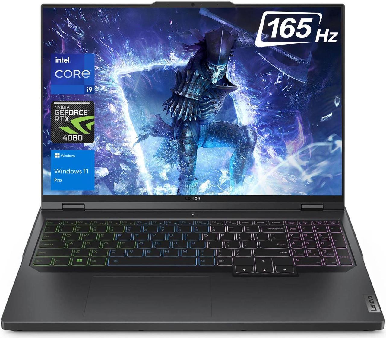 Main image of Lenovo Legion Pro High-Performance Gaming Laptop, 16" WQXGA Display, Intel Core i9-13900HX, NVIDIA GeForce RTX 4060, 32GB RAM, 1TB SSD, Backlit KB, Wi-Fi 6, Win 11 Pro