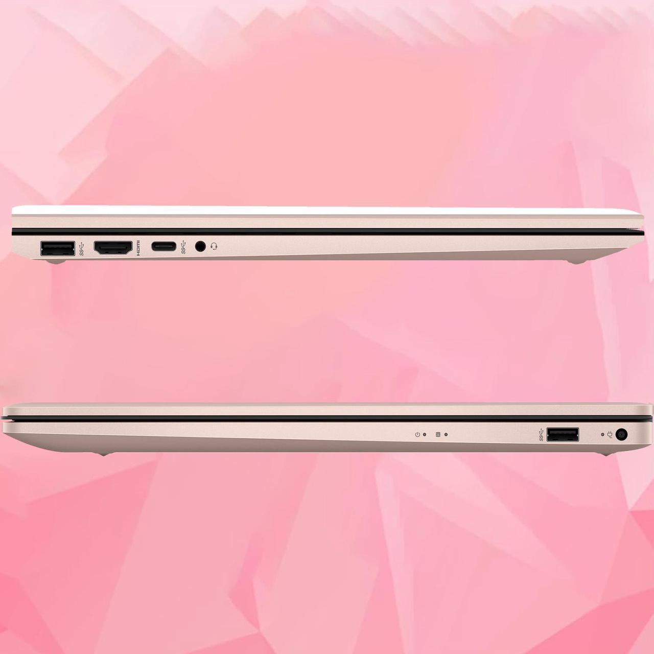 Alt view image 4 of 4 - HP 2023 17t Business Professional Rose Gold Laptop, 17.3" HD+ Touchscreen, Intel Core i5-1334U, 32GB RAM, 1TB SSD, Webcam, FP Reader, Backlit KB, HDMI, Wi-Fi 6, Windows 11 Pro