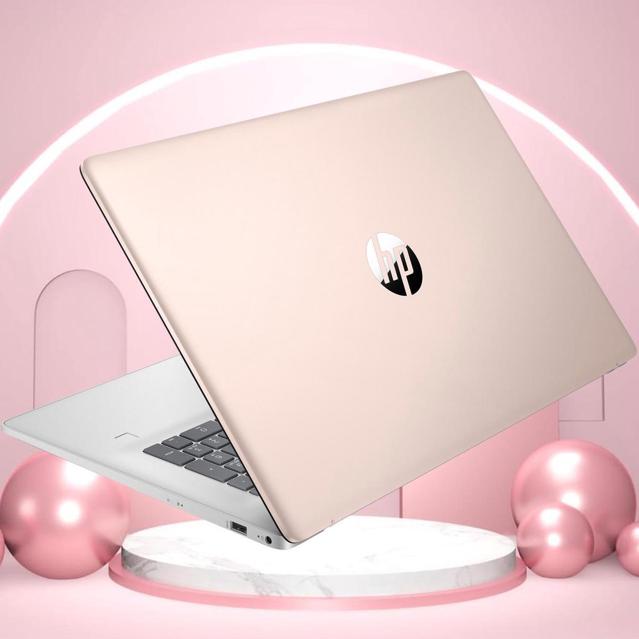 Alt view image 2 of 4 - HP 2023 17t Business Professional Rose Gold Laptop, 17.3" HD+ Touchscreen, Intel Core i5-1334U, 32GB RAM, 1TB SSD, Webcam, FP Reader, Backlit KB, HDMI, Wi-Fi 6, Windows 11 Pro